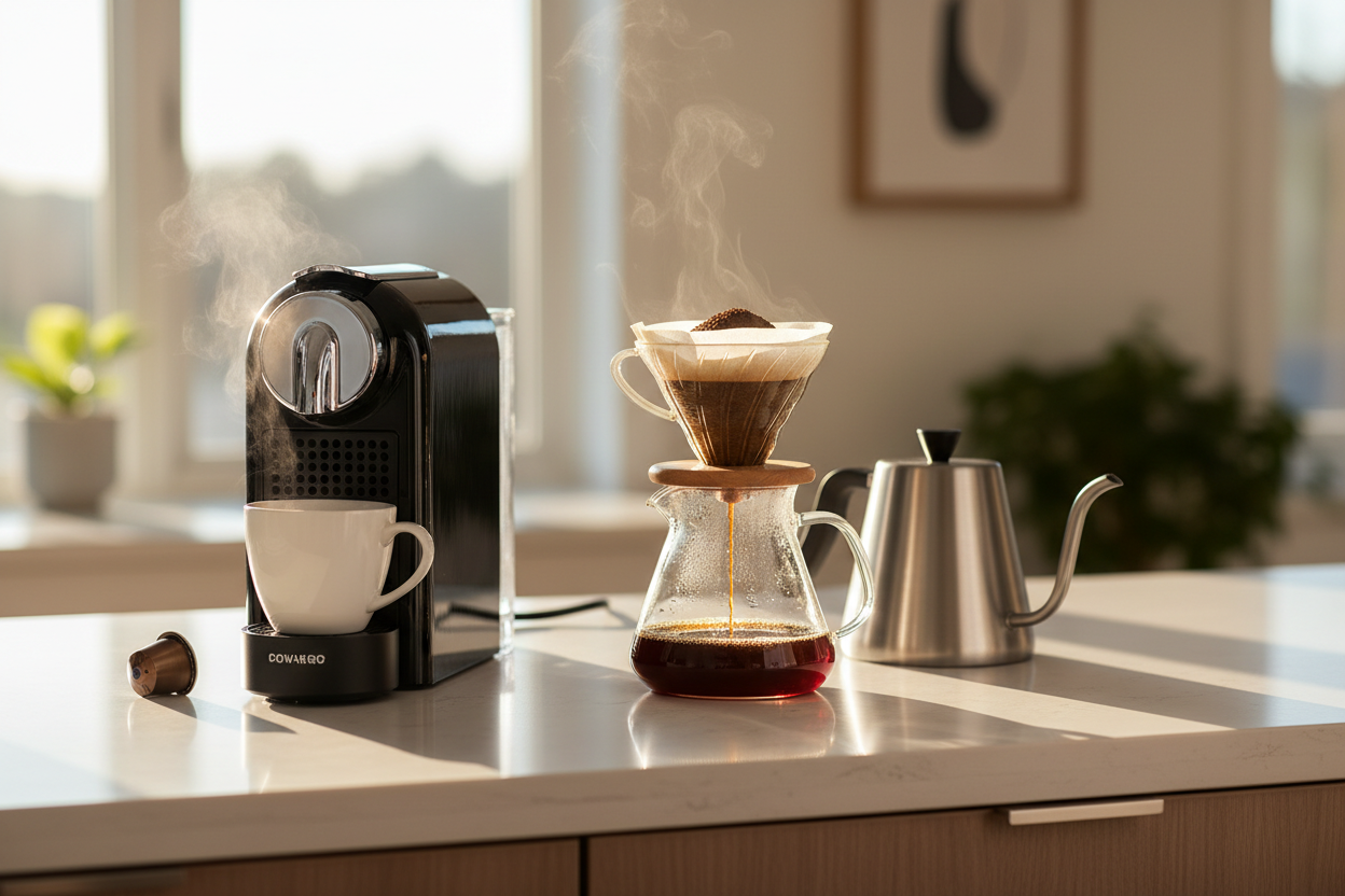 Coffee Pods vs Ground Coffee: What Is Right for You?