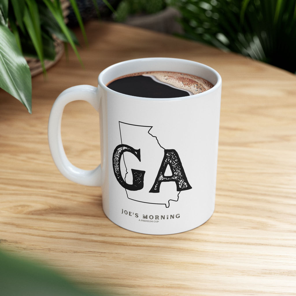 Ceramic “GA” Georgia Mug
