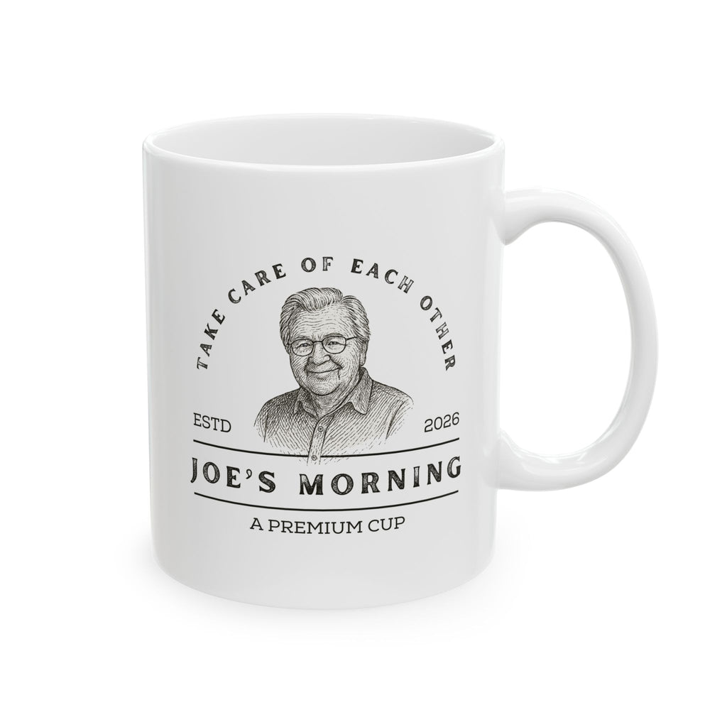 Vintage “Take Care of Your Morning” Ceramic Coffee Mug
