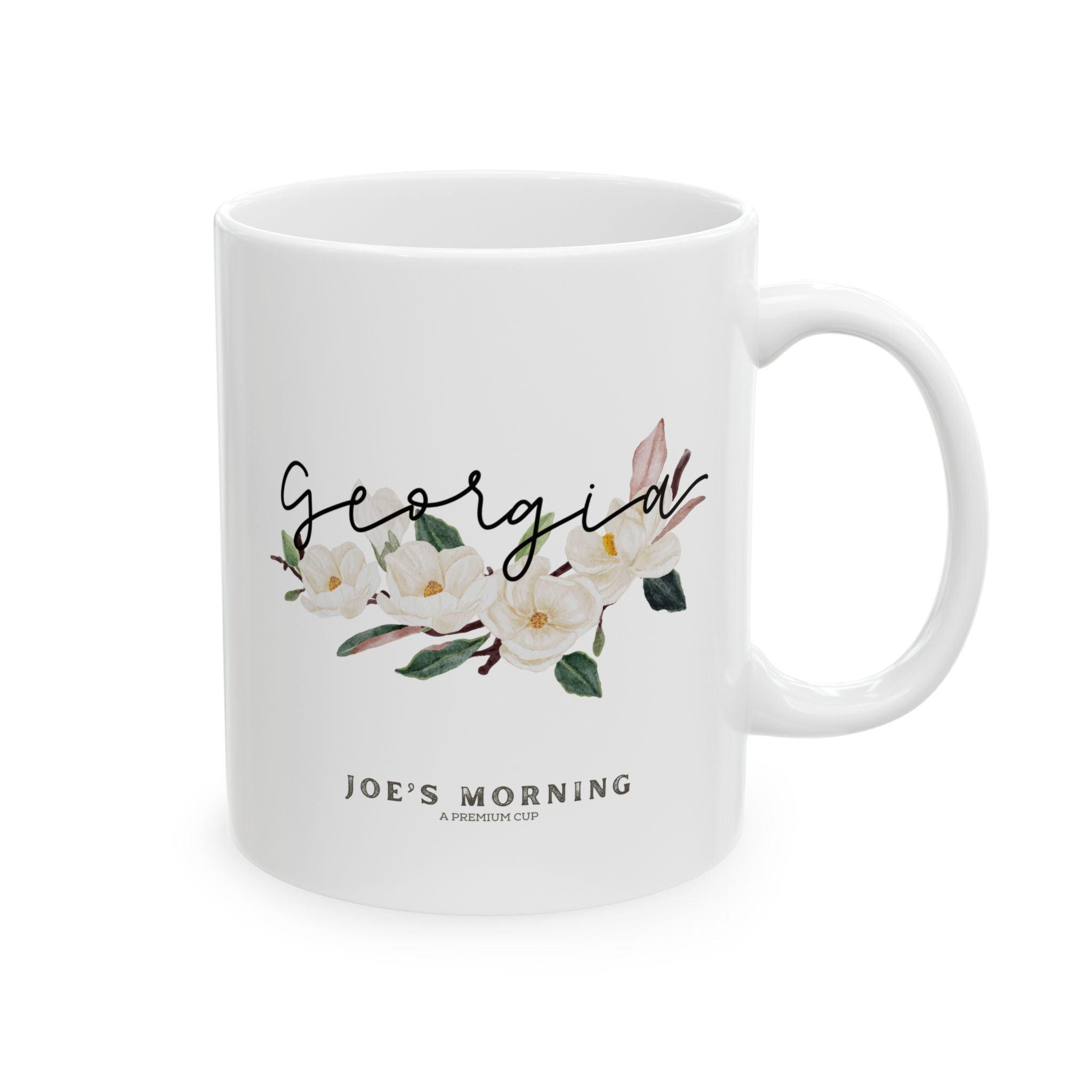Floral “Georgia” Ceramic Mug