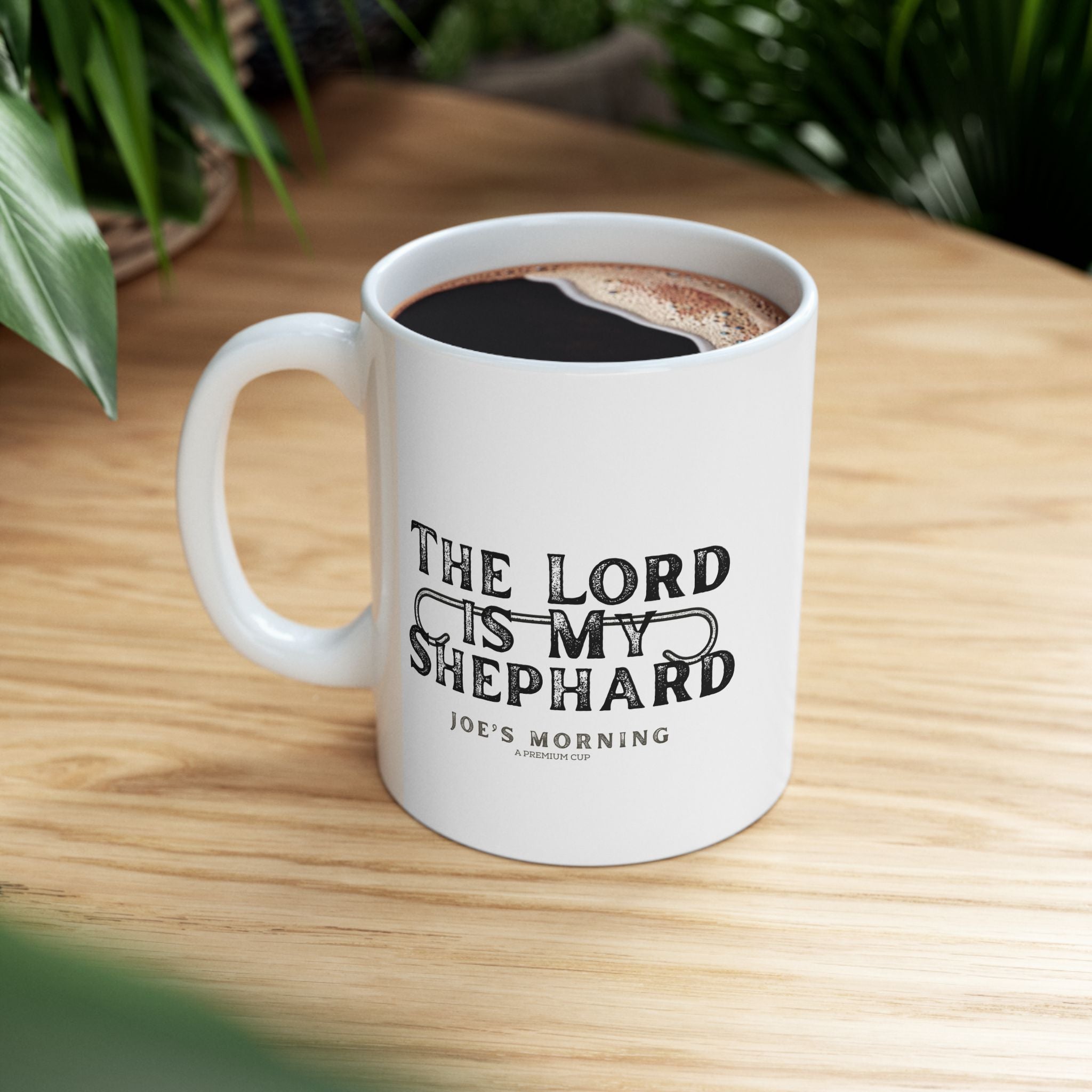 Ceramic “The Lord Is My Shepherd” Coffee Mug