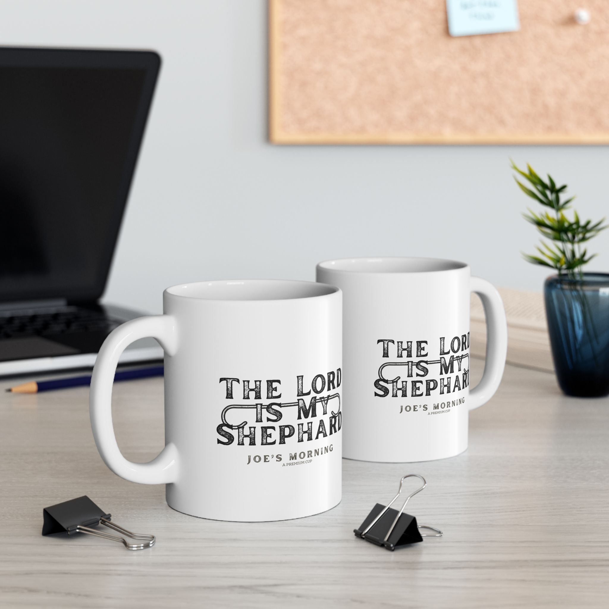 Ceramic “The Lord Is My Shepherd” Coffee Mug