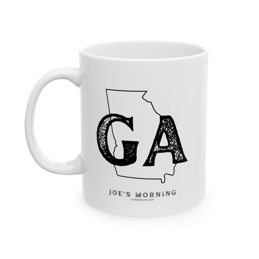 Ceramic “GA” Georgia Mug