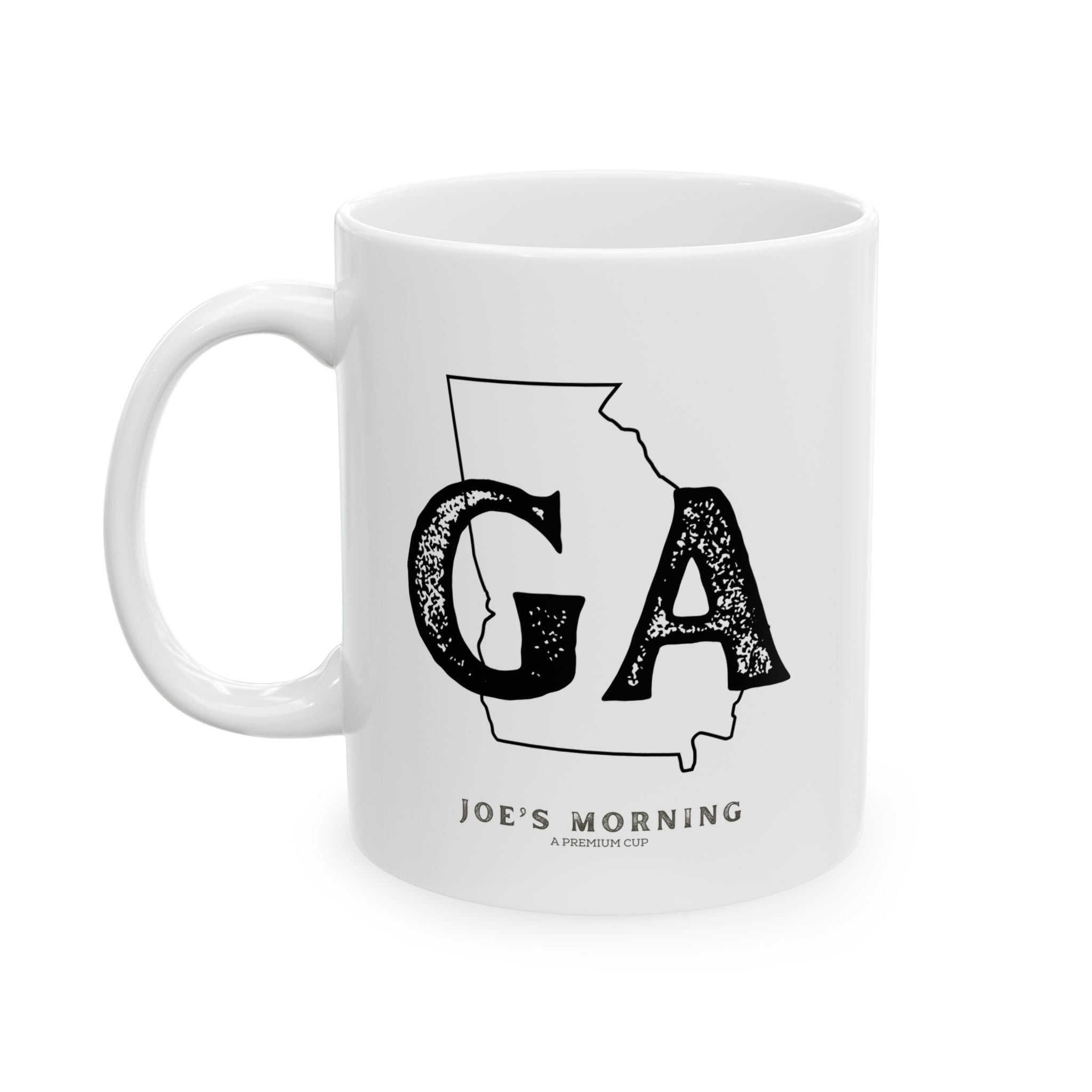 Ceramic “GA” Georgia Mug
